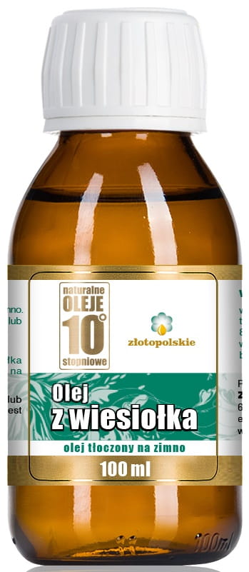 OLEJ Z WIESIOŁKA TŁOCZONY NA ZIMNO 100 ml - ZŁOTO POLSKIE