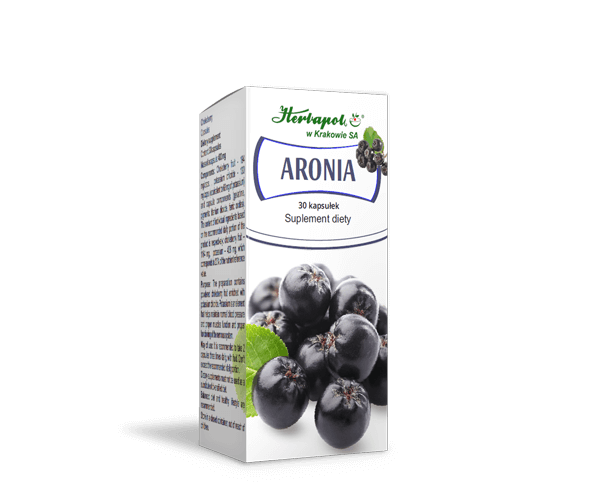 HERBAPOL KRAKÓW Aronia 30kaps. HERBAPOL KRAKÓW 21HEWKAPAR