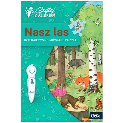 Albi Puzzle 100 elementów. Czytaj z kiem. Nasz las
