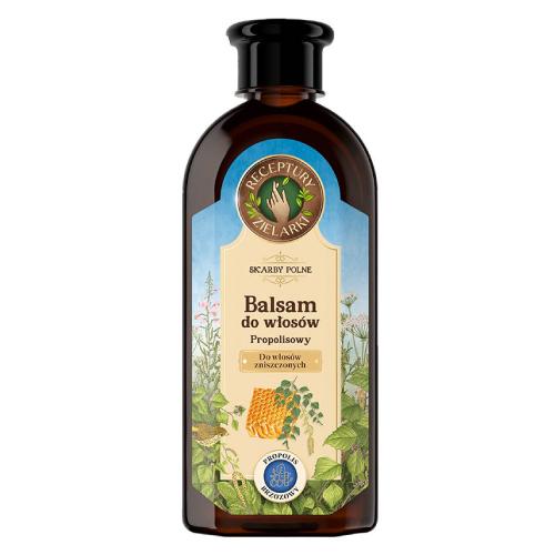 Receptury Zielarki Balsam do włosów zniszczonych - propolis brzozowy, 350ml