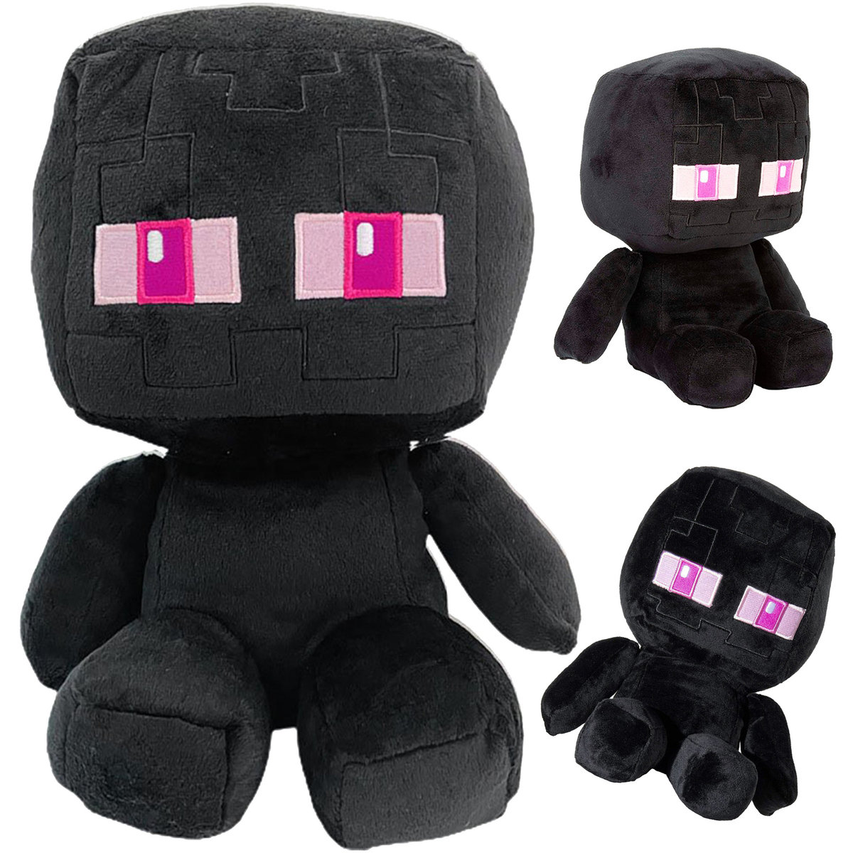 WKS, MINECRAFT Duża Pluszowa Maskotka Baby Enderman Fat wysokość to 23cm