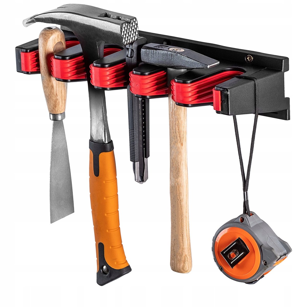 Wieszak ścienny na narzędzia Forset 30 cm czarny