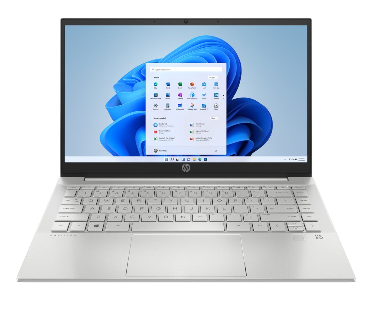 HP Pavilion 14 Ryzen 5-5500/16GB/512/Win10 Silver (14-ec0104nw (4H3S7EA))