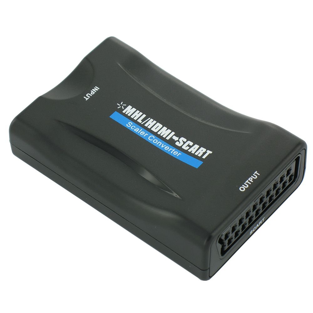 Adapter Hdmi Do Scart Konwerter Euro Av Mhl