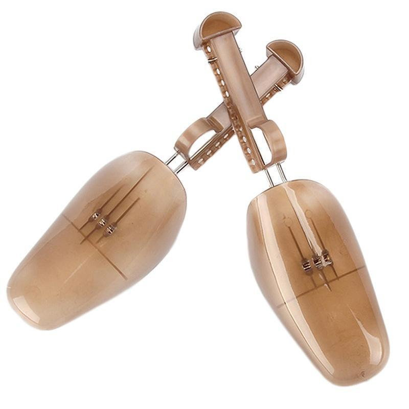 Prawidła do butów plastikowe regulowane brązowe 41 - 46