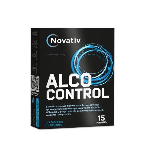 Novativ Alco Control 15 tabletek