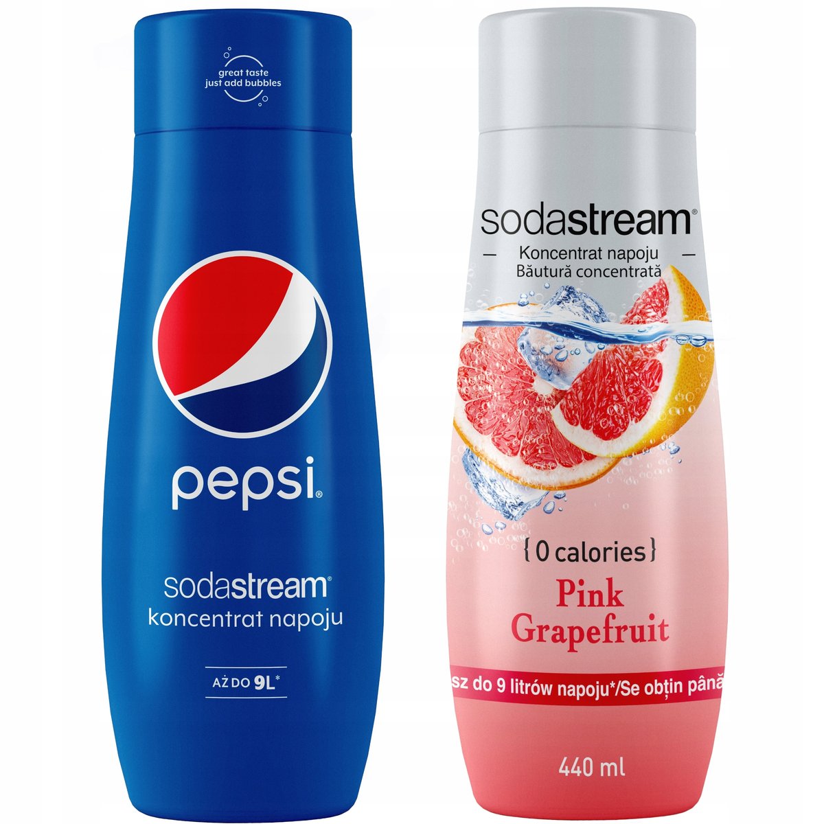 Sodastream Zestaw koncentratów Pepsi Grapefruit