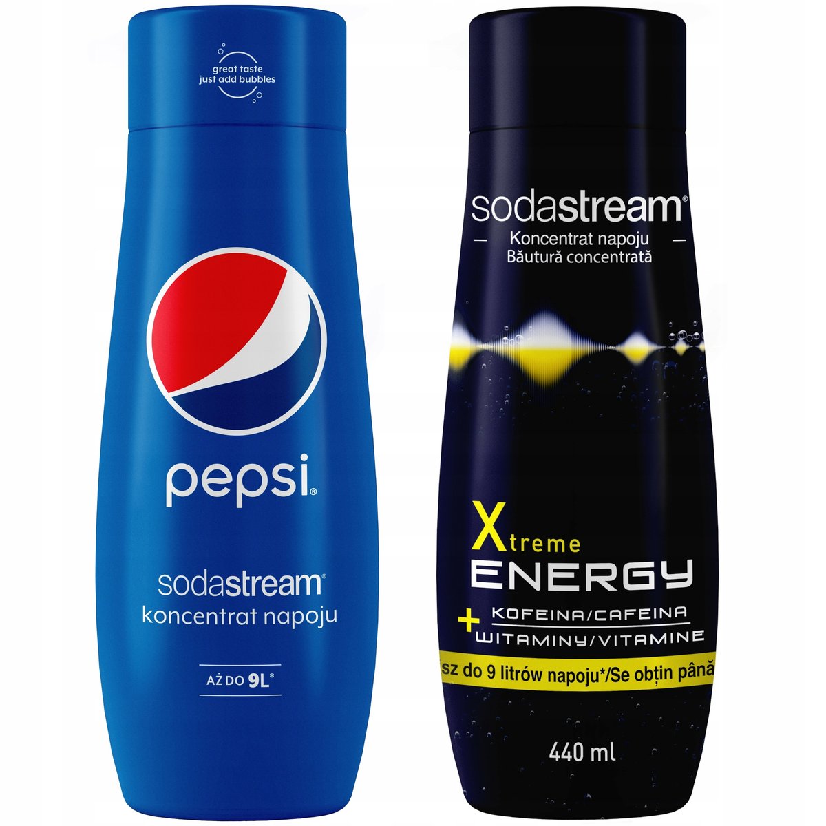 Pepsi Energy zestaw koncentrat napoju SodaStream