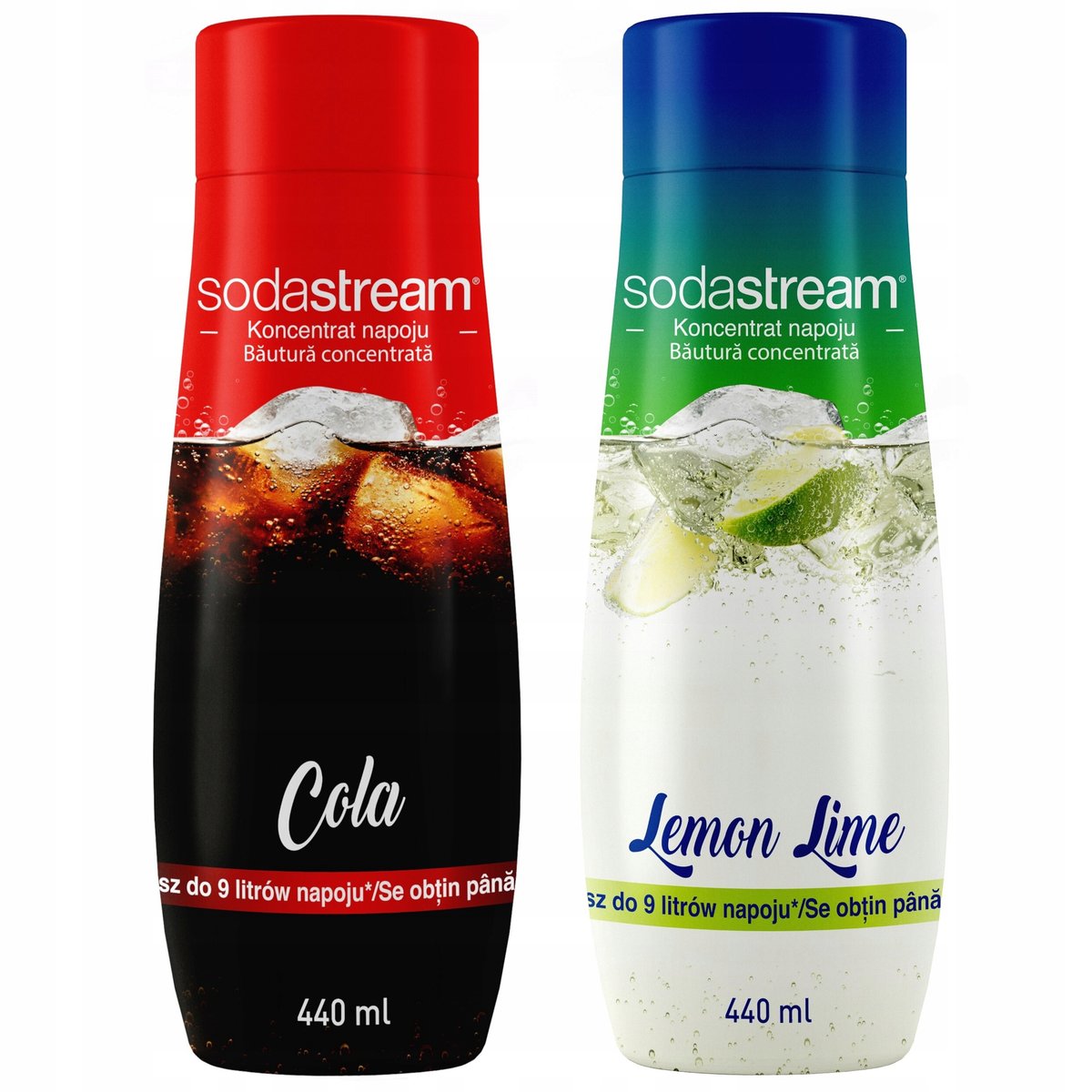 Sodastream Koncentrat zestaw Cola Lemon-lime