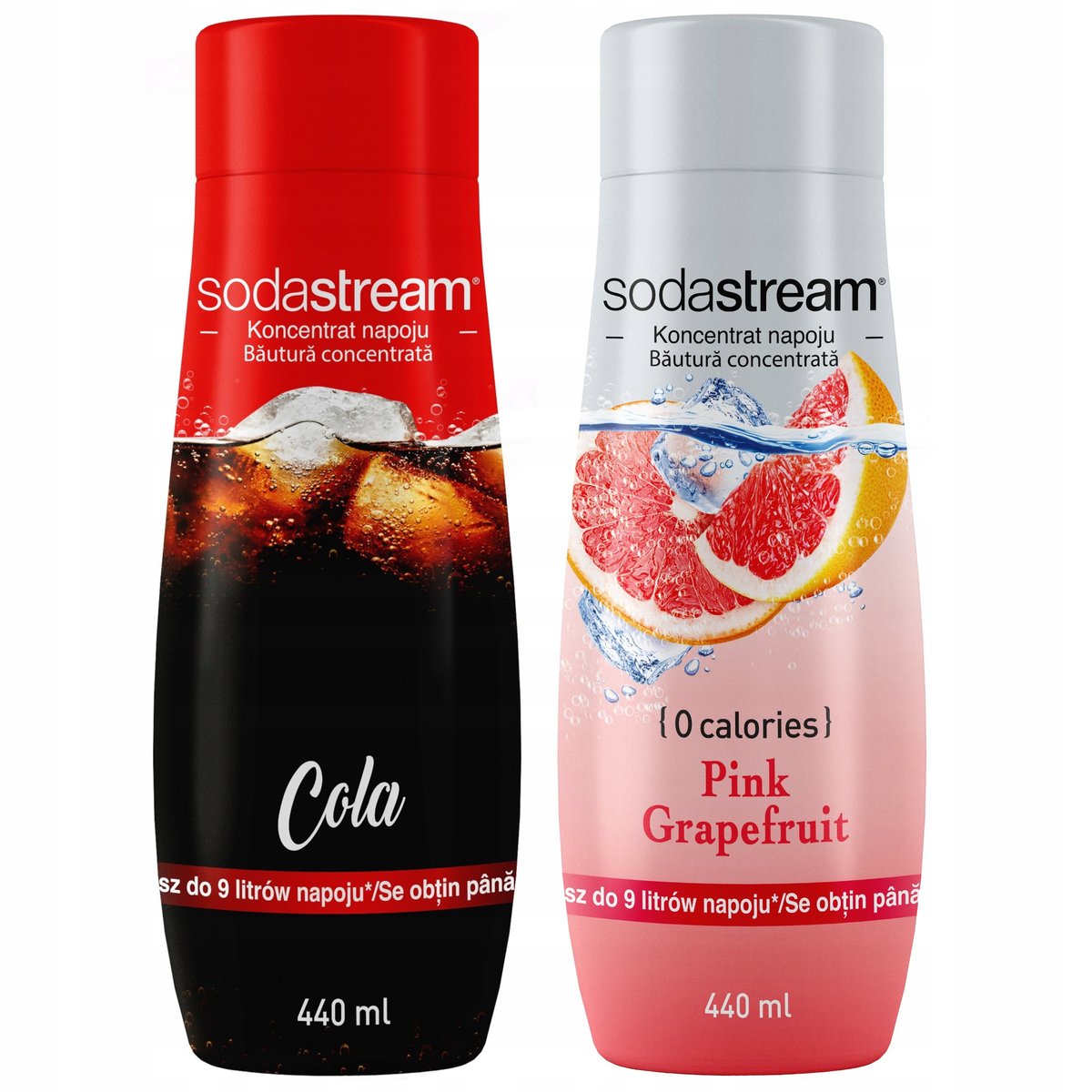 Sodastream Koncentrat zestaw smak Cola +grapefruit