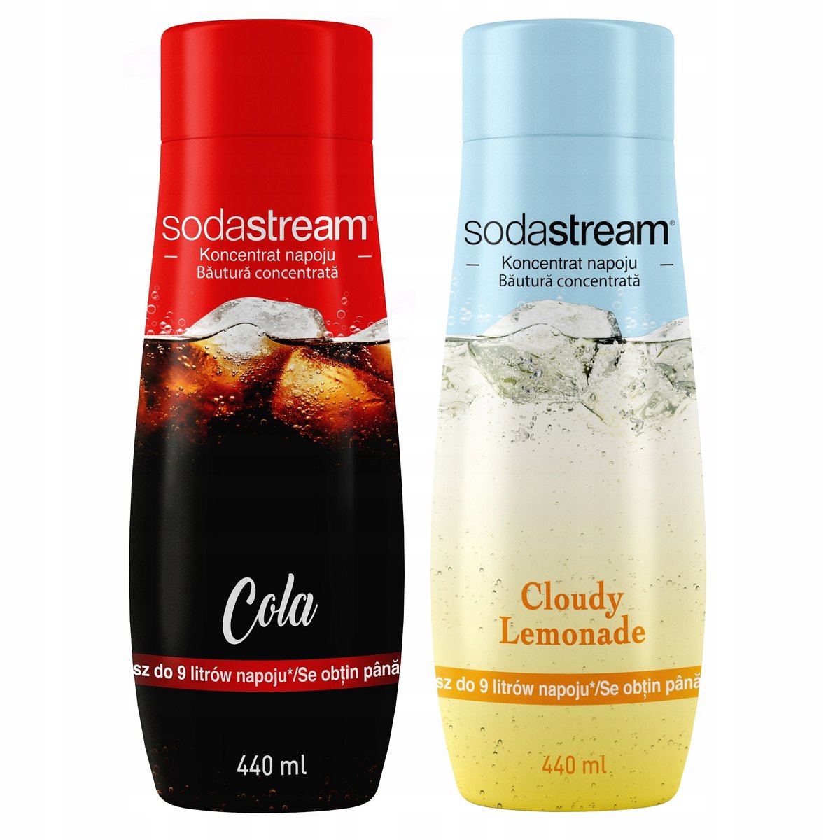 Sodastream Koncentrat zestaw smak Cola Lemoniada