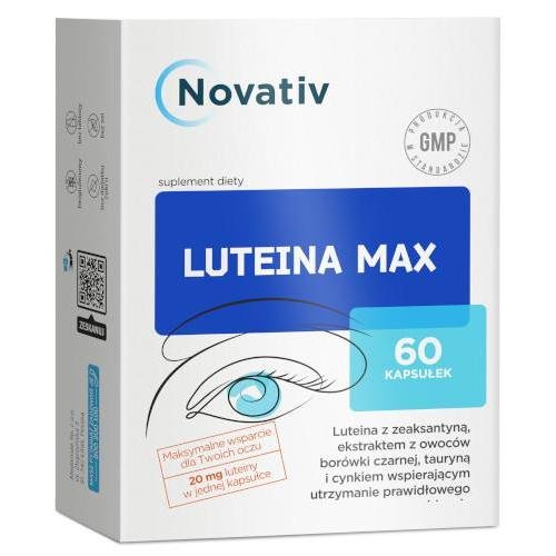 Novativ Luteina Max, 60kaps.