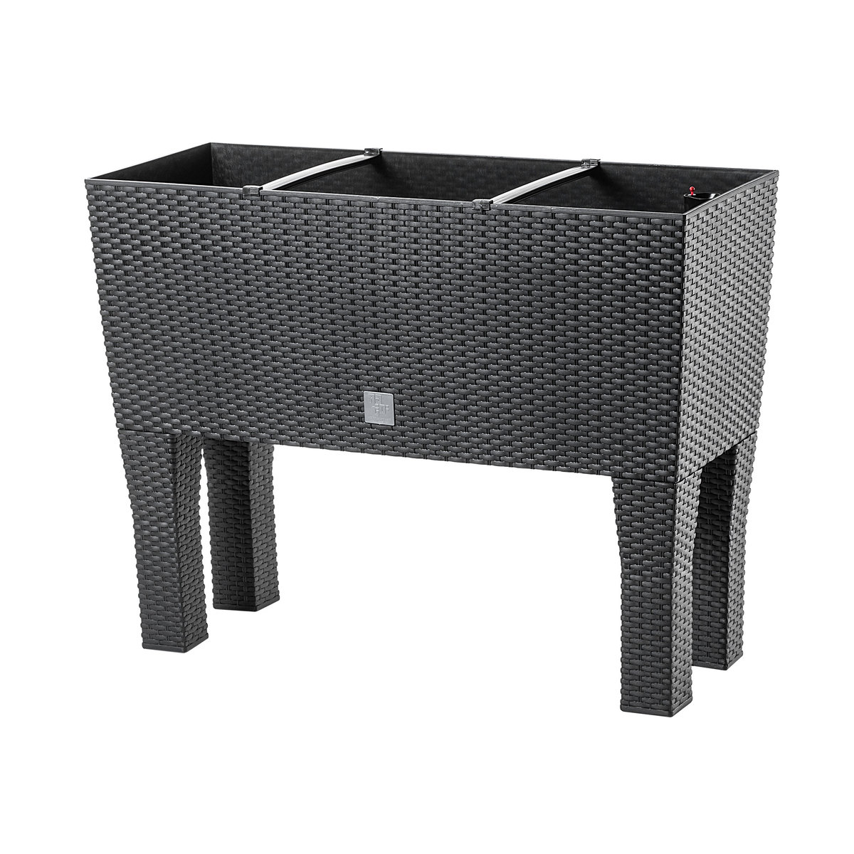 Doniczka z systemem nawadniania Trikala 60 cm, antracyt