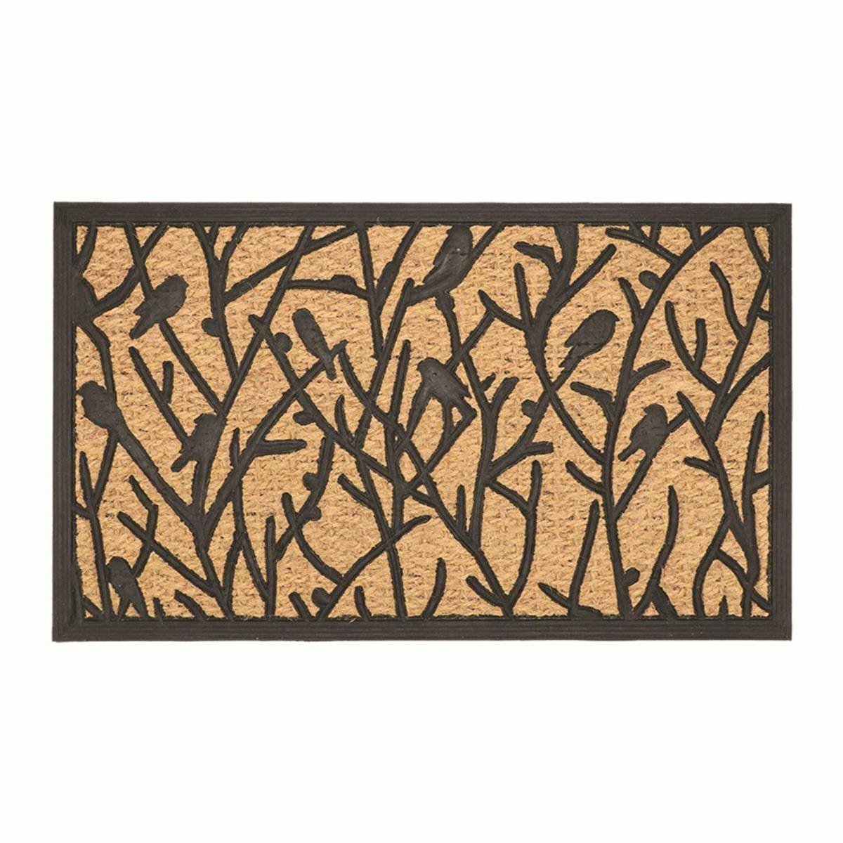 Wycieraczka z włókna kokosowego ptaki 75x45 cm