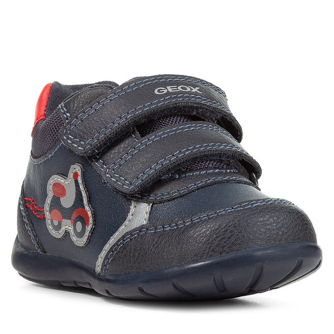 Półbuty Geox B Elthan Boy B361PA 0MEBC C0735 Navy/Red