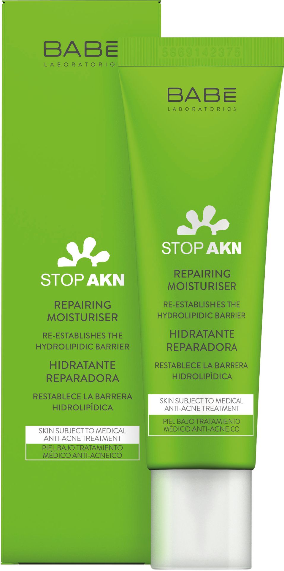 BABE Laboratorios krem nawilżający do cery problematycznej Stop AKN 50 ml (8437014389296/8437000945666)
