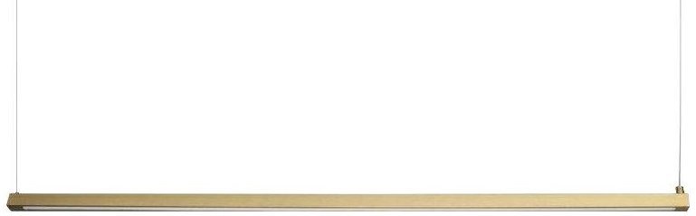 Lampa wisząca Linus 100 cm złota