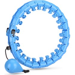 Hula hop odchudzające regulowane z obciążnikiem Queenfit