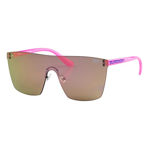 Superdry SDS Supersynth 14172 okulary przeciwsłoneczne, różowy, 143 cm Unisex-Dorosły, Różowy, 143 cm