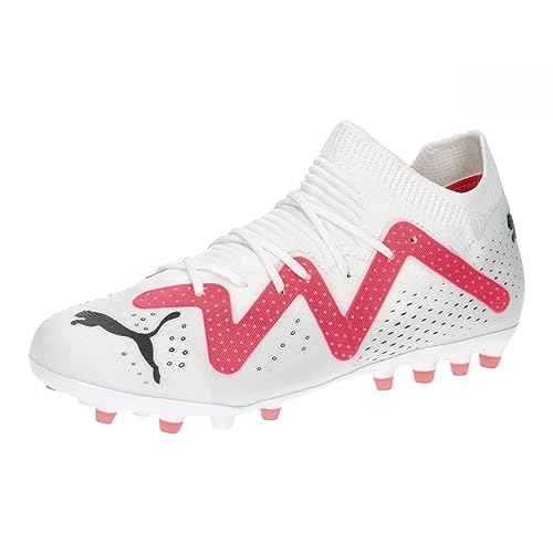 PUMA Future Match MG JR, Buty piłkarskie, Biały Orchid, 43 EU, Puma White Puma Black Fire Orchid, 43 EU