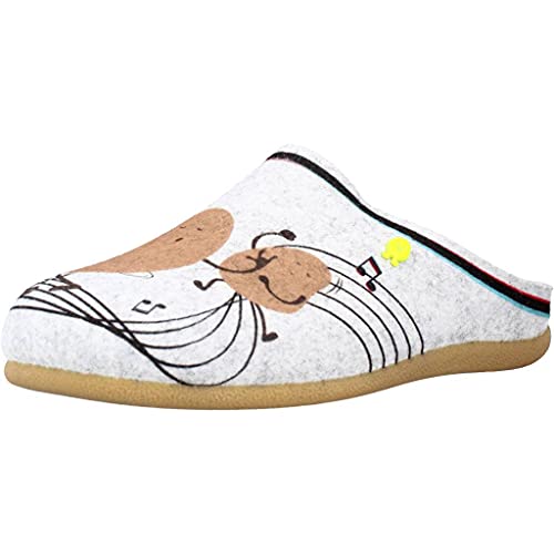 HOT POTATOES Damskie kapcie Fehrins, gris, 36.5 EU