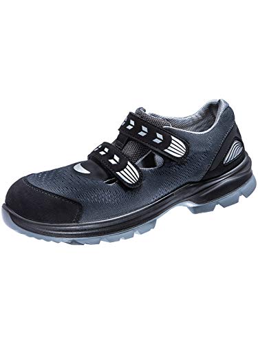 Atlas Flash 1605 XP Buty ochronne, Czarny szary, 43 EU
