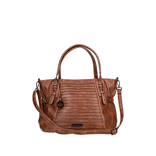 Rieker Damskie H1083 Shopper, Brązowy, Rozmiar Uniwersalny
