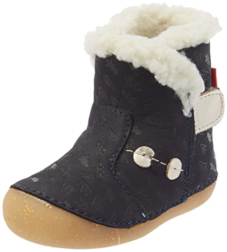 Kickers So Windy, Botki dziewczęce, Morskie Złoto Fantazja, 25 EU