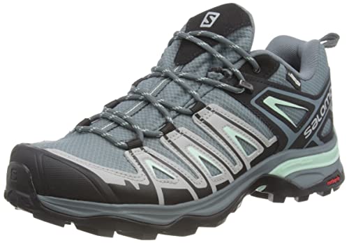 Salomon Damskie buty trekkingowe X Ultra Pioneer Aero do biegania w terenie, Burzowa pogoda/stop/jukka, 37.5 EU