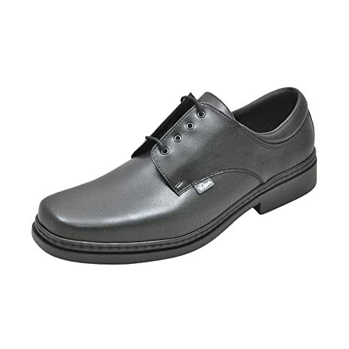 Dian GOURMET Buty z zapięciem na sznurek, skóra Micro D'COVER PLUS, SRC+O1+FO, czarne, rozmiar 47