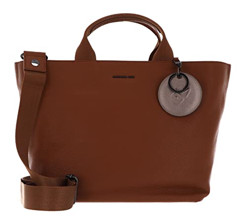 Mandarina Duck Damska torba listonoszka ze skóry łagodnej, Indyjski Tan21, Rozmiar Uniwersalny