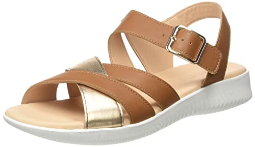 Legero Fantastyczne sandały damskie, Ochre Brown 3200, 39 EU