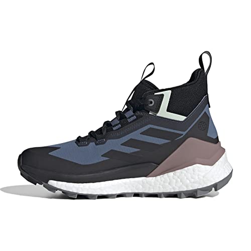 adidas Terrex Free Hiker 2 GTX W Sneaker damskie buty sportowe, Wonder Steel Core Black Linen Green, 38 2/3 EU