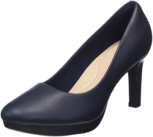 Clarks Damskie czółenka Ambyr Joy, skóra navig, 36 EU
