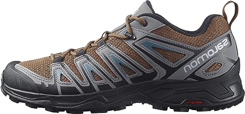 Salomon Męskie buty trekkingowe X Ultra Pioneer Aero do wspinaczki, Toffi/cichy odcień/krzyżówka niebieska, 9