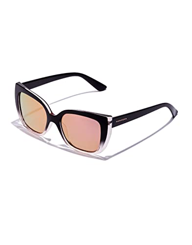 HAWKERS Okulary przeciwsłoneczne Brigitte unisex, Różowe złoto spolaryzowane · czarny Ct, Adulto