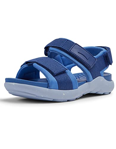 CAMPER Baby Boys Wous Kids-k800482 sandały z 2 paskami, niebieski, 25 EU