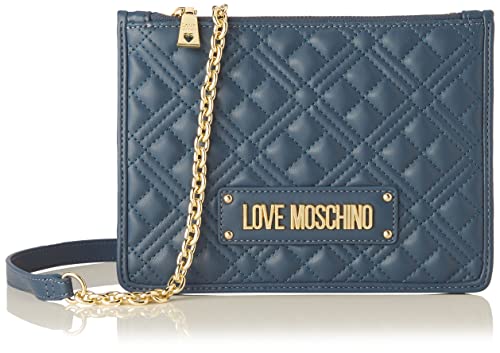 Love Moschino Damska Jc4316pp0fla0750 Torba na ramię Niebieska Jeden rozmiar, niebieska, niebieski, Taille unique
