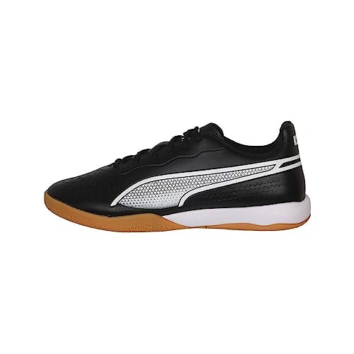 PUMA Unisex King Match IT piłka nożna, czarny biały, rozmiar 9 UK, Czarna puma, biała puma, 43 EU