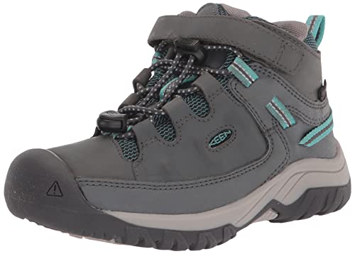 KEEN Targhee Mid Waterproof, buty turystyczne mieszane, Stal szara porcelana, 37 EU