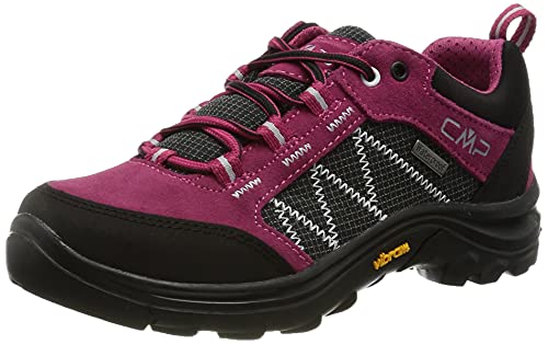 CMP Unisex dziecięce buty trekkingowe Thiamat Low 2.0 Wp, Sherry, 33 EU