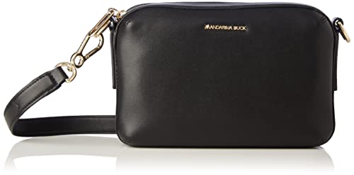Mandarynka Duck Torba na ramię Czarny (czarny) Księżyc P10kbt05 26x19.5x12 (L x H x W), czarny, 24x14,5x9,5 (L x H x W)