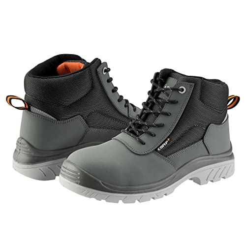 Bellota Unisex 72307gjs342 – buty ochronne Comp+ Nobuck S3, szare, dla kobiet i mężczyzn, buty do łodzi, rozmiar 42 EU, szary, 42 EU X-Weit