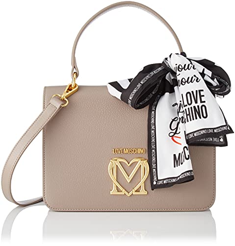 Love Moschino Damska torba na ramię Pre Collezione Autunno Inverno, kolekcja jesień i zimę, rozmiar uniwersalny, szary, jeden rozmiar