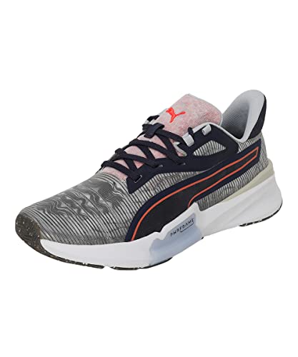 PUMA Pwrframe TR Re:Collection, Trampki męskie, Parisian Night Platinum Szary Firelight, 48.5 EU