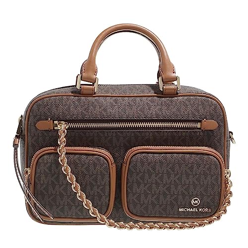 Michael Kors MD Msgr, torba damska, jeden rozmiar, Brązowy/Acorn, 6,35 x 13,97 x 22,23