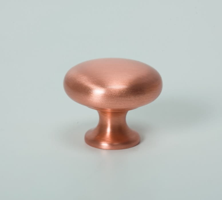 Gałka meblowa Duke Miedziana szczotkowana