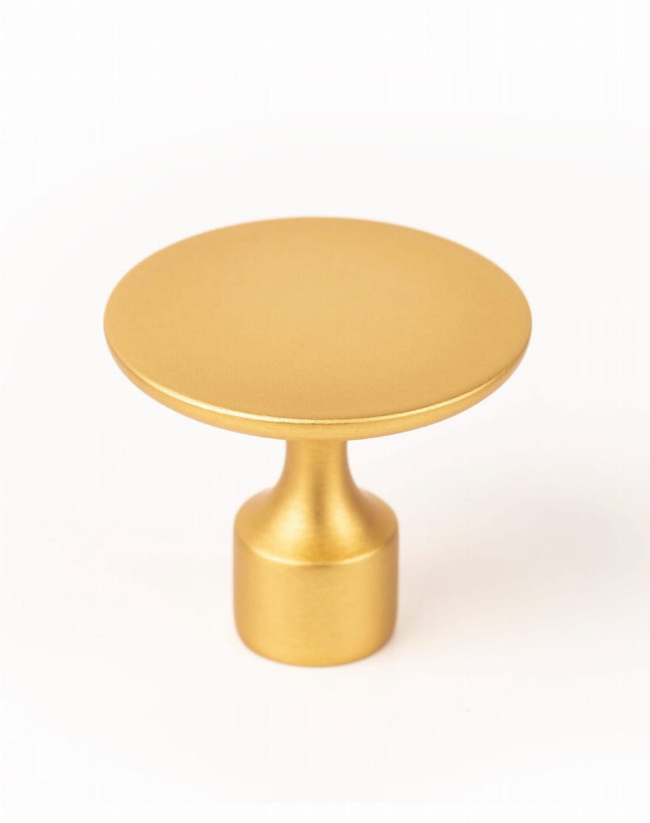 Gałka meblowa Floid Złota szczotkowana