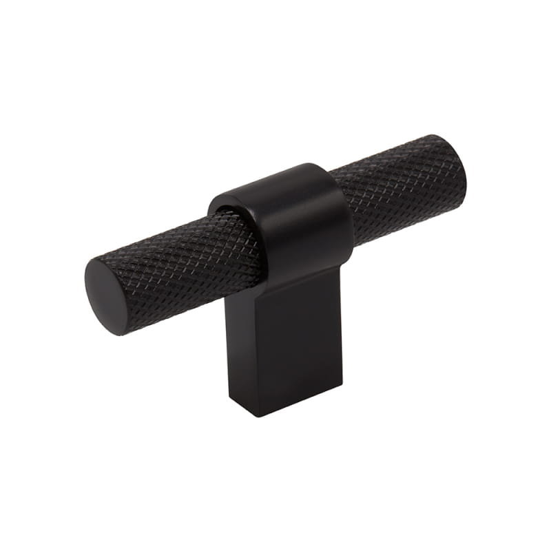 Gałka meblowa T-Bar Helix Metalowa Czarna