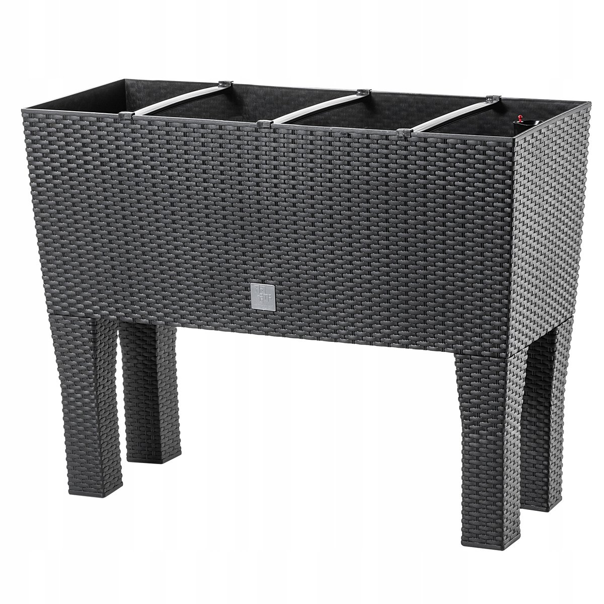 Doniczka z systemem nawadniania Trikala 80 cm, antracyt